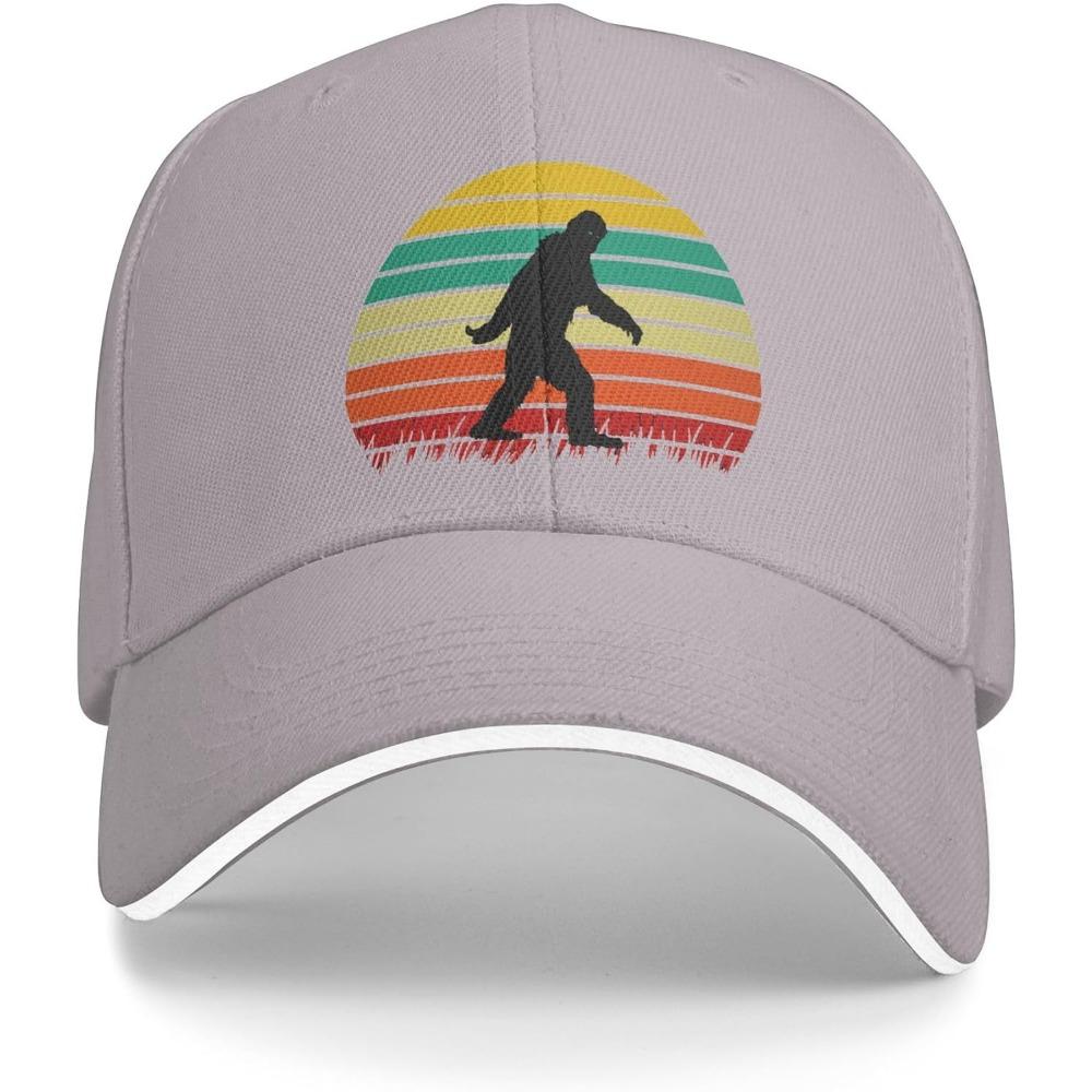 Sandwich Baseball Cap for Men & Women, 3-Layer Contrast Design Adjustable Hat, Lightweight Durable Cap