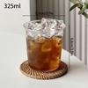 INS Stripe Cold Coffee Mug Creative Glass Cups Ice Juice Cocktail Drinking Cup Glass Drinkware Water Bottle Home Accessories