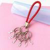 Leather Rope Digital Keychain: Versatile Keyring for Men, Women, Cars, and Hotel Rooms
