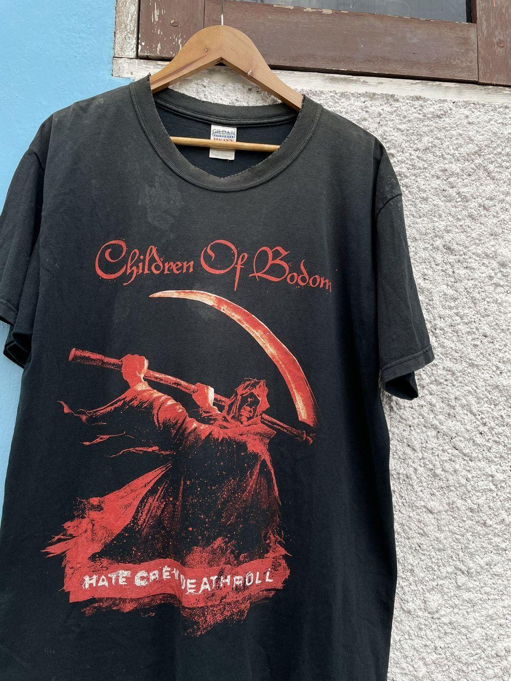Children of Bodom Band Tshirt Black Unisex Heavy Cotton Tshirt Reprint KH7420 M