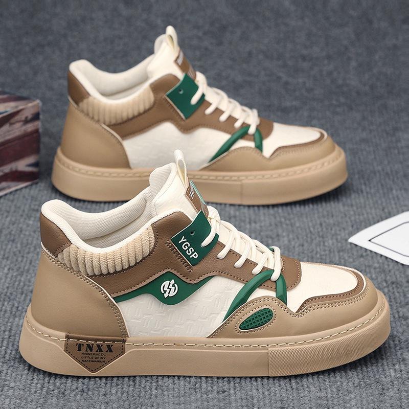 

Mid-top board shoes men s autumn and winter 2024 new casual versatile men s shoes Korean version high-top sports trendy shoes students 44