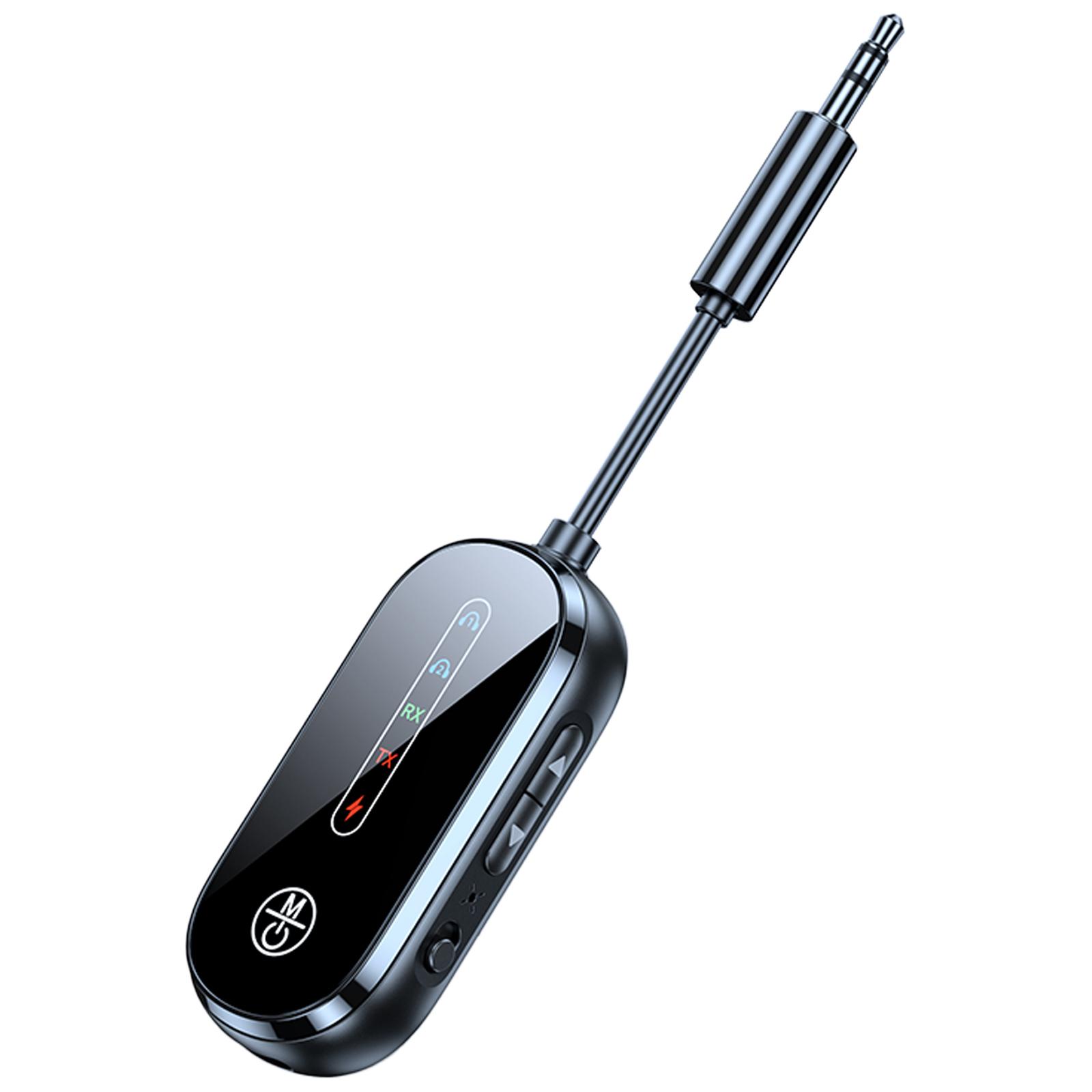 

C83PRO 3,5 мм AUX Адаптер Bluetooth-сумісний 5.4 Передавач Приймач для Підключення 2 Бездротових Пристроїв Type A