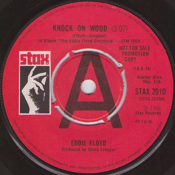 

7inch Record EDDIE FLOYD - Knock On Wood STAX2010 Stax 1978 UK Soul/Funk Used