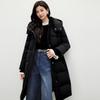 Qiushui Yiren Women's Long Hooded Down Jacket