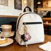1/8pcs Cat & Daisy Cute Keychain Cartoon Handbag Pendants for Women Girls Key Ring Bag Charm