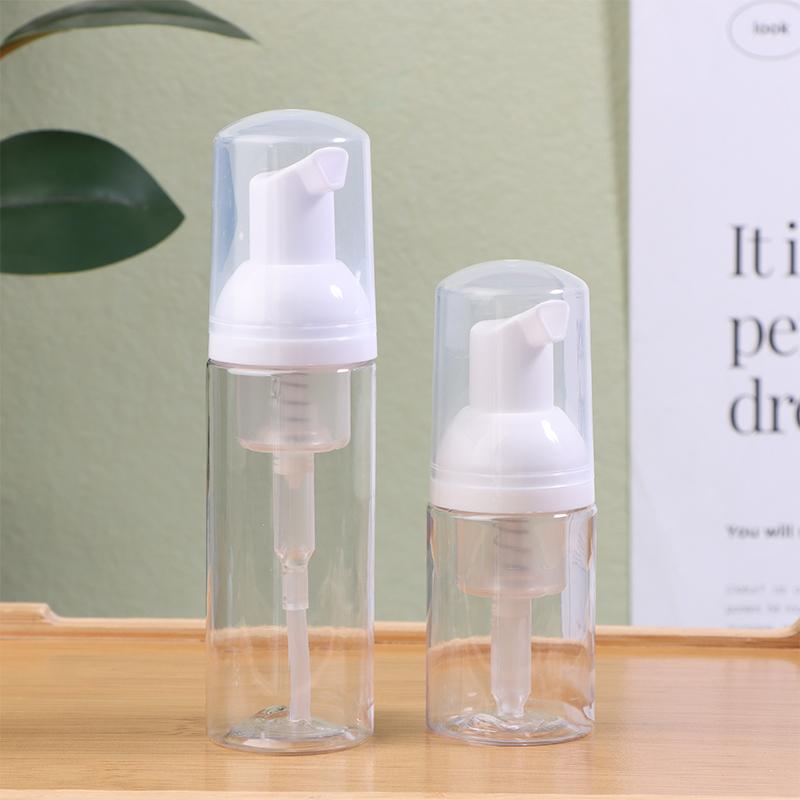 1Pc 30/50/60Ml Foaming Soap Bottle Empty Plastic Mousse Facial Cleanser Pump Bottle Refillable Lotion Shampoo Dispenser