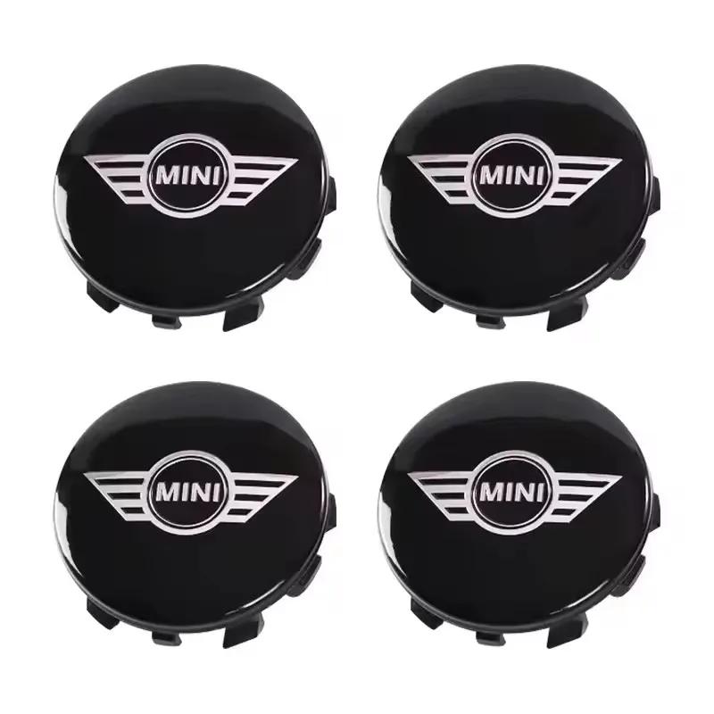 4pcs 56mm 54mm Car Wheel Center Hub Cap Badge Emblem Sticker For BMW Mini Cooper One S JCW R50 R53 R55 R56 R57 R60 F55 F56