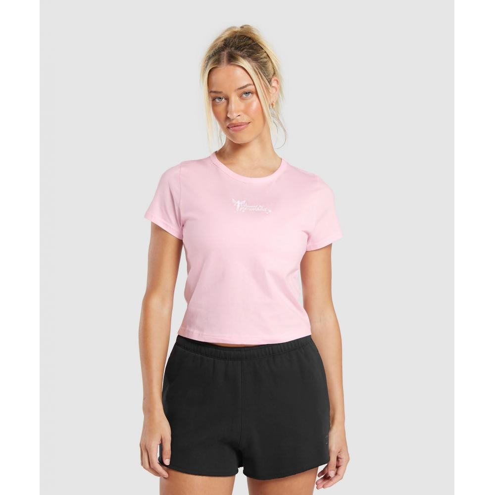 

Gymshark Футболка Fairy Pre Workout Baby Dolly Pink B9a3r Kb07 XS