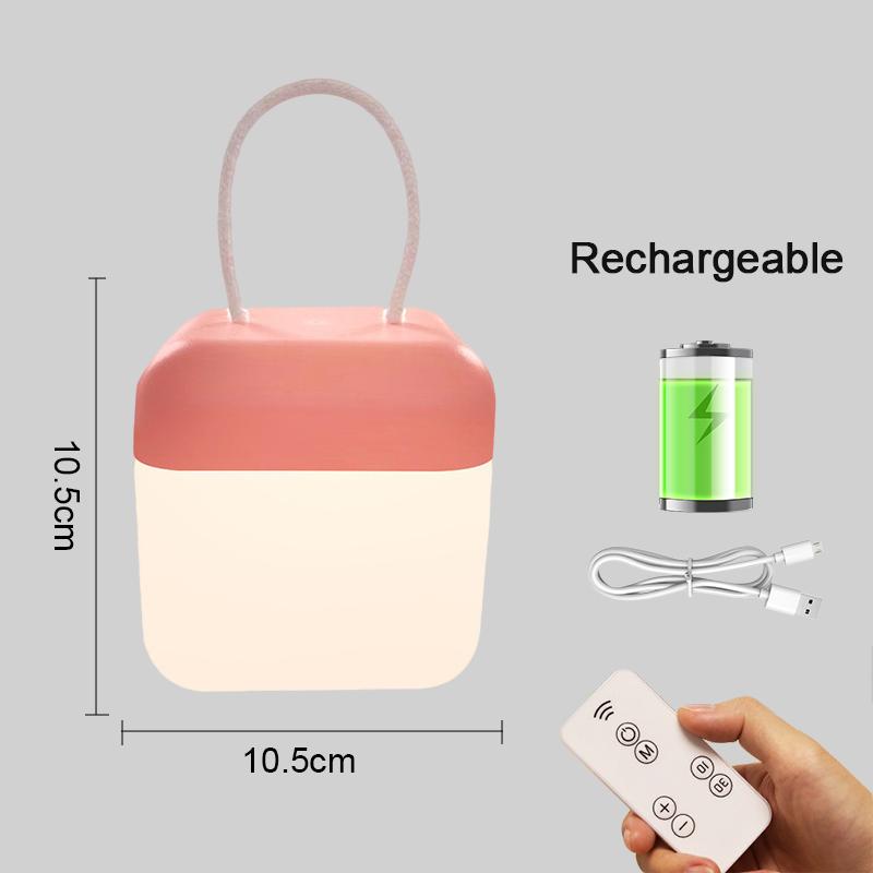 LED Night Light USB Charging Lamp Night Feeding Lights Human Touch Control Light For Bedroom Bedside Table Lighting