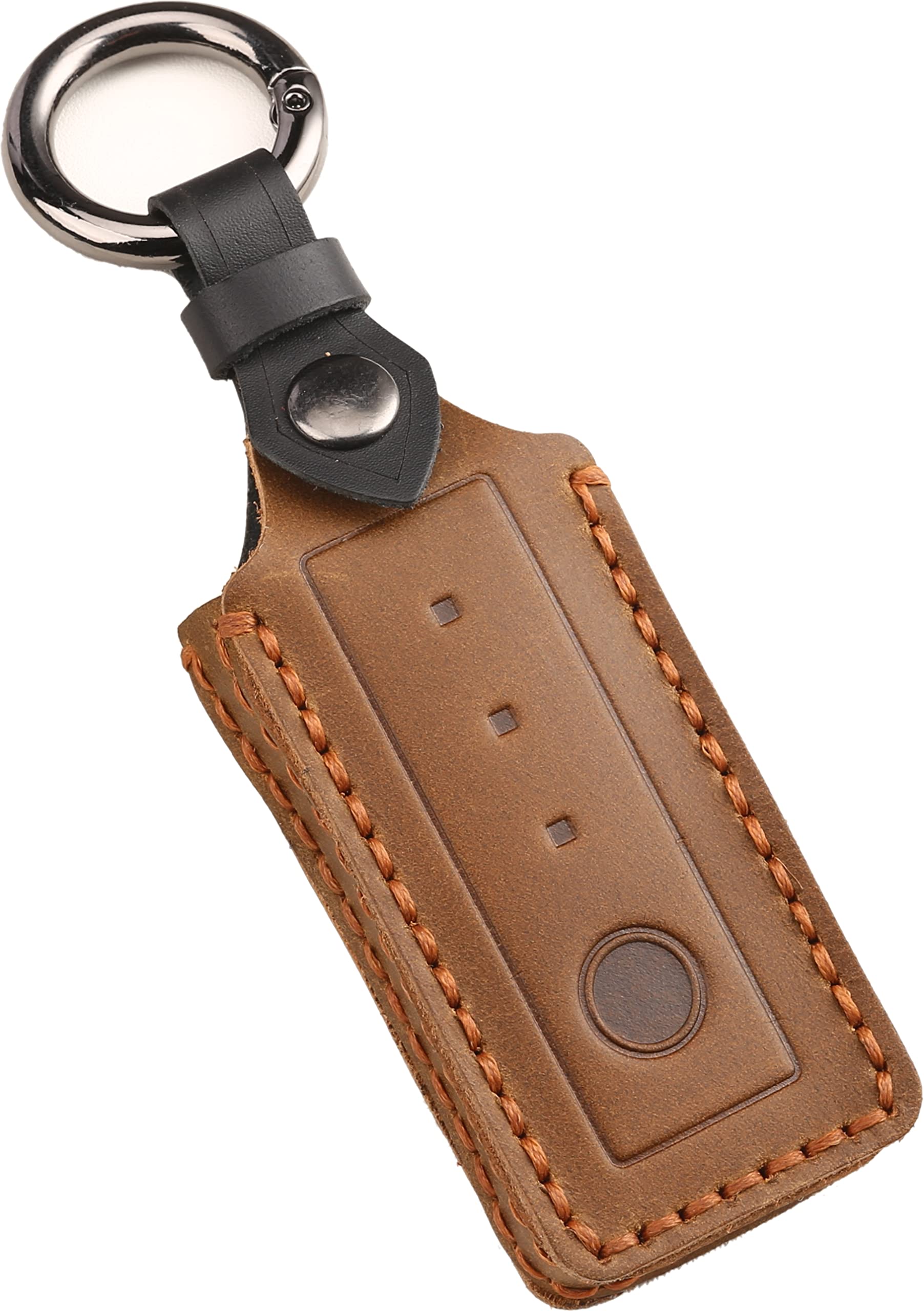 

Чехол для смарт-ключа входной двери из натуральной кожи Чехол для смарт-ключа управления из натуральной кожи [smart+] (Ликсил, Коричневый) коричневый