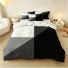 New Design Geometric Duvet Cover For Kids Comforter Cover Set Twin Size Strip Lines Bedding Set With Case 4Pcs Bedroom Decor