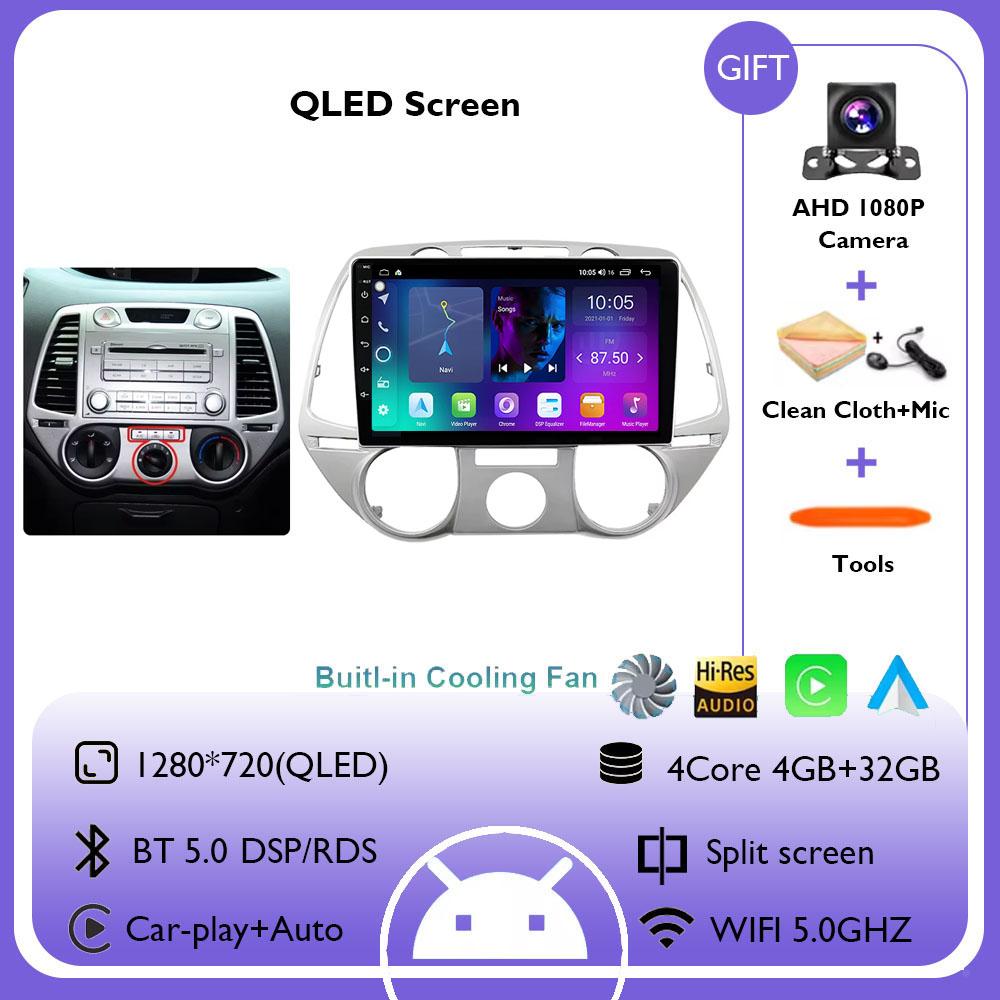 

Android 14 автомобильное радио для Hyundai i20 PB 2012 2013 2014 Carplay Авто Мультимедийный Плеер GPS Видео WIFI+4G Навигация DSP Стерео