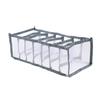 Foldable Clothes Storage Box Multi-Compartment Underwear Pants Organizer Wardrobe Organizer Travel Clothing Divider