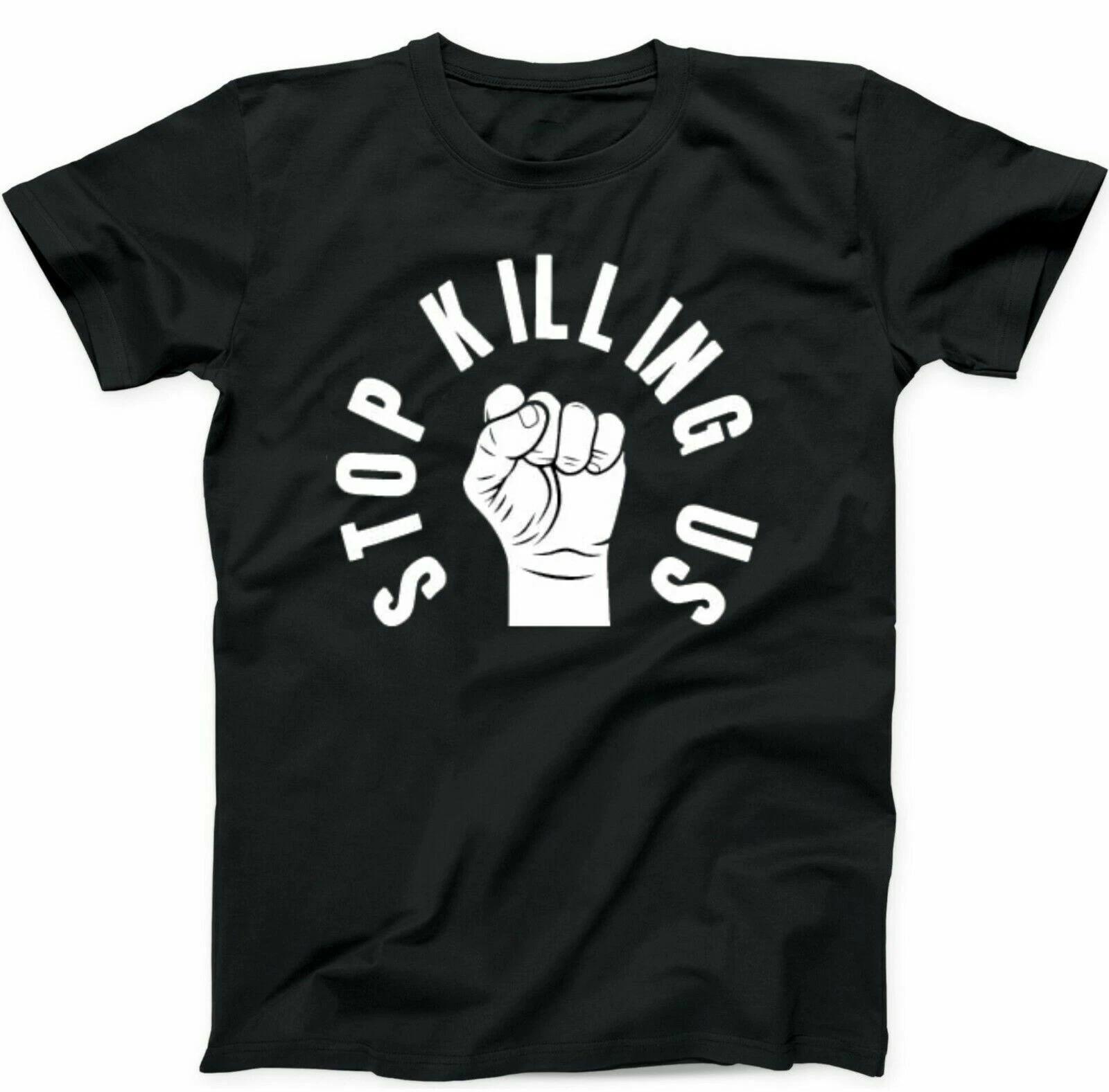 Stop Killing Us , I CANT BREATHE black Lives matter support Tee T-Shirt S-5XL XL