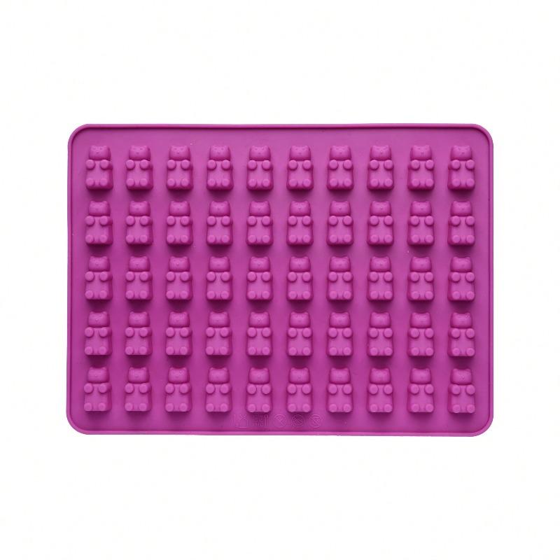 Silicone Gummy Bear Candy Mold, Non Stick Chocolate Gummy Candy Mold, Used for Gummy Chocolate Jelly Cookies