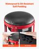 Rolling Mechanic Stool Garage Seat 300 Lbs Load with Wheels & Storage