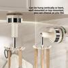 Kitchen Rotating Hook Suction Cup Wall-mounted Storage Rack, Household Non-drilling Cookware, Spoon Storage Rack, Spatula Hanging Rack