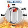 For XAA-01 FX510BGS XAA-00 NX58F5500SS XAA-02 Gas Range Oven Stove Control Knob