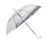 Miyajima Umbrella 60cm Jump Silver Vinyl Cut and Joint Silver