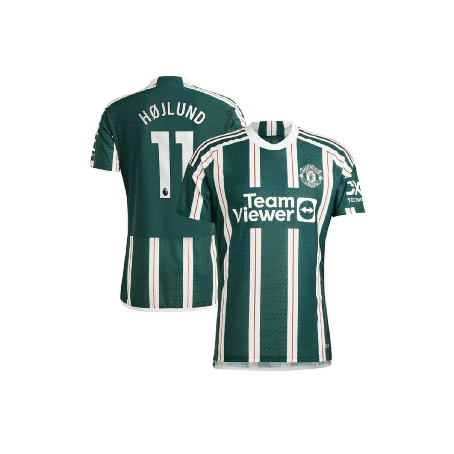 

Манчестер Юнайтед нового сезона 2023/24, выездная майка Расмуса Хьлунда