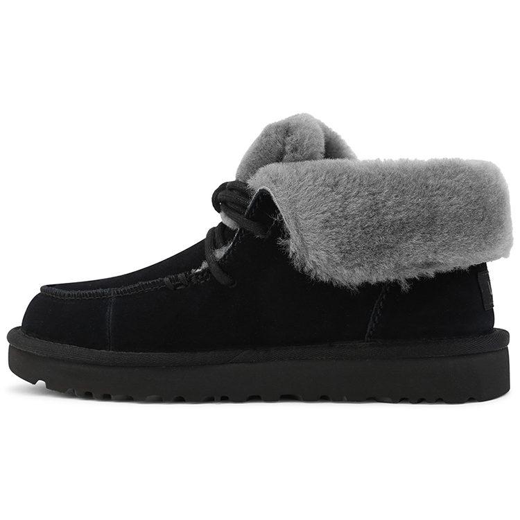 UGG Diara Lacing Fleece Lined Black Women's 1113090-BLK