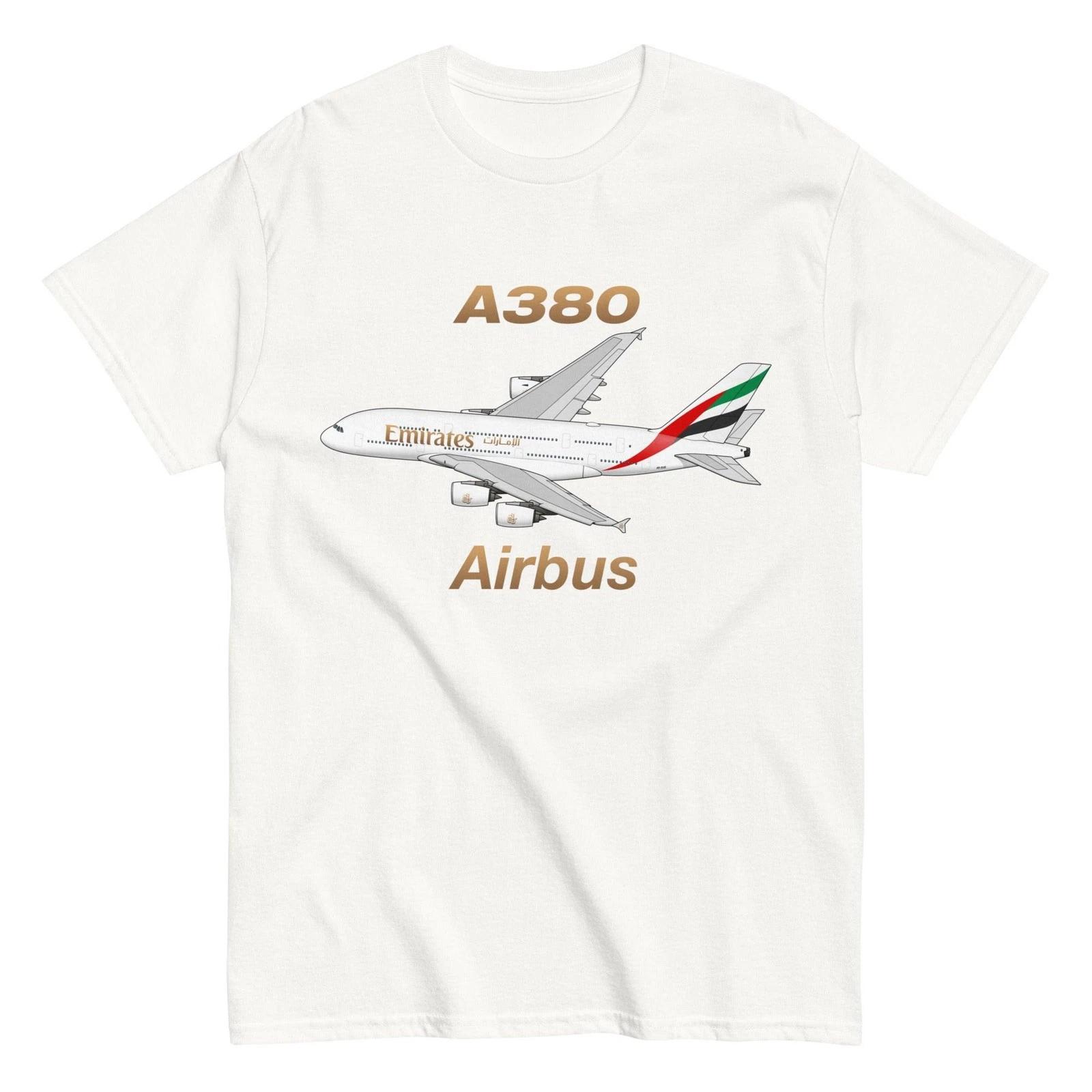 Футболка Flyboy Toys Airbus A380 A6-EUE - Персонализированная с номером рейса N# S