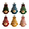 DIY Crochet Christmas Tree Gnome Kit Beginner-Friendly Handmade Xmas Tree Gnome Craft Kit Knitting Holiday Decoration