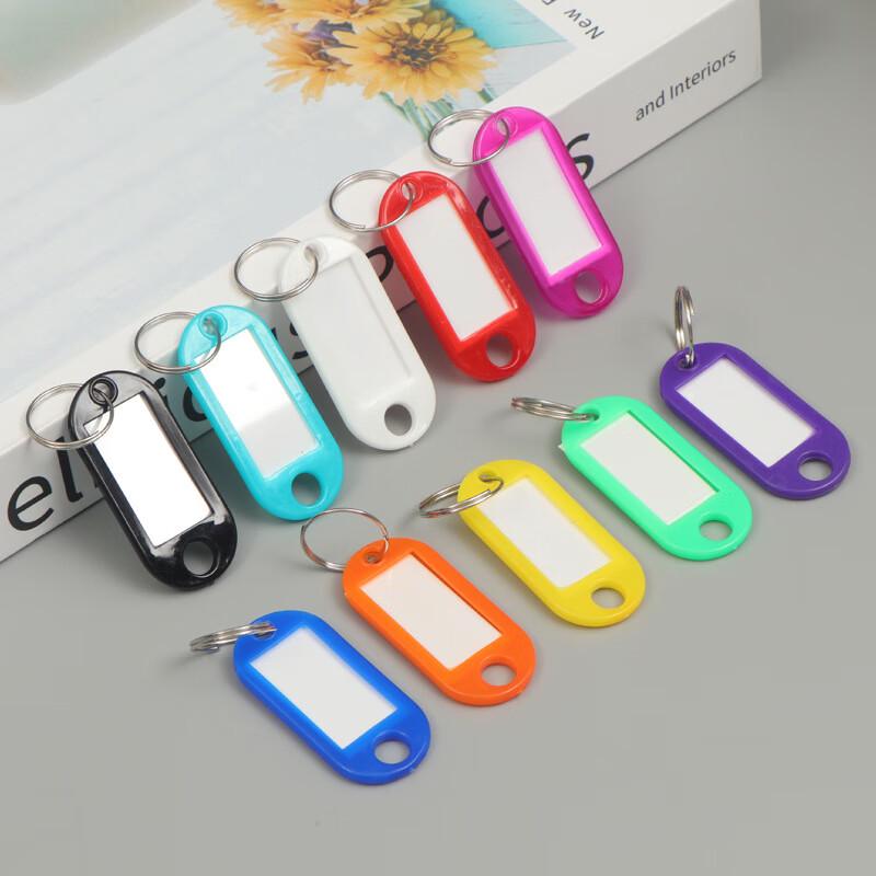 

Colorful ABS Key Tags for Classification (50 Pack)