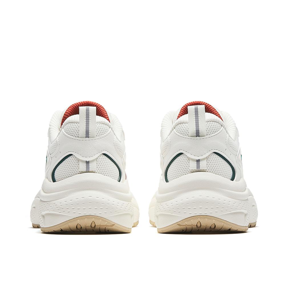 Anta Star Light 3 Retro Trendy Fashion Versatile Durable Lightweight Low-Top Casual Shoes Kids Casual Shoes Ivory Rust Peacock-Green 922548837-8