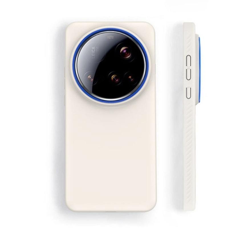 Magnetic Suction Matte Skin Feeling Phone Case for Xiaomi 15 Ultra Mi17 Pro Max 15 14 Ultra Lens Bumper+Non-slip Edge Hard Shell