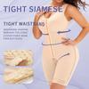 High Waist 3 Rows Hooks Full Body Shaper, Tummy Control Waist Slimming Bodysuit