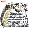 Neue Mini-Camouflage-Soldaten Militärische Kleine Bausteine Mini Moderne Armee-Soldatenfiguren MOC Baustein Spielzeug Für Kinder