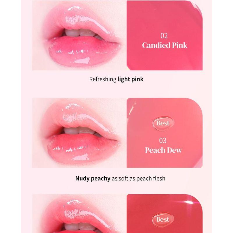 MACQUEEN - Dewy Water Glow Lip Tint - 9 Colors