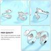 Men And Women Palms Love Embrace Diamond Zircon Couples Open Adjustable Ring Wedding Valentine 'S Day Gift 