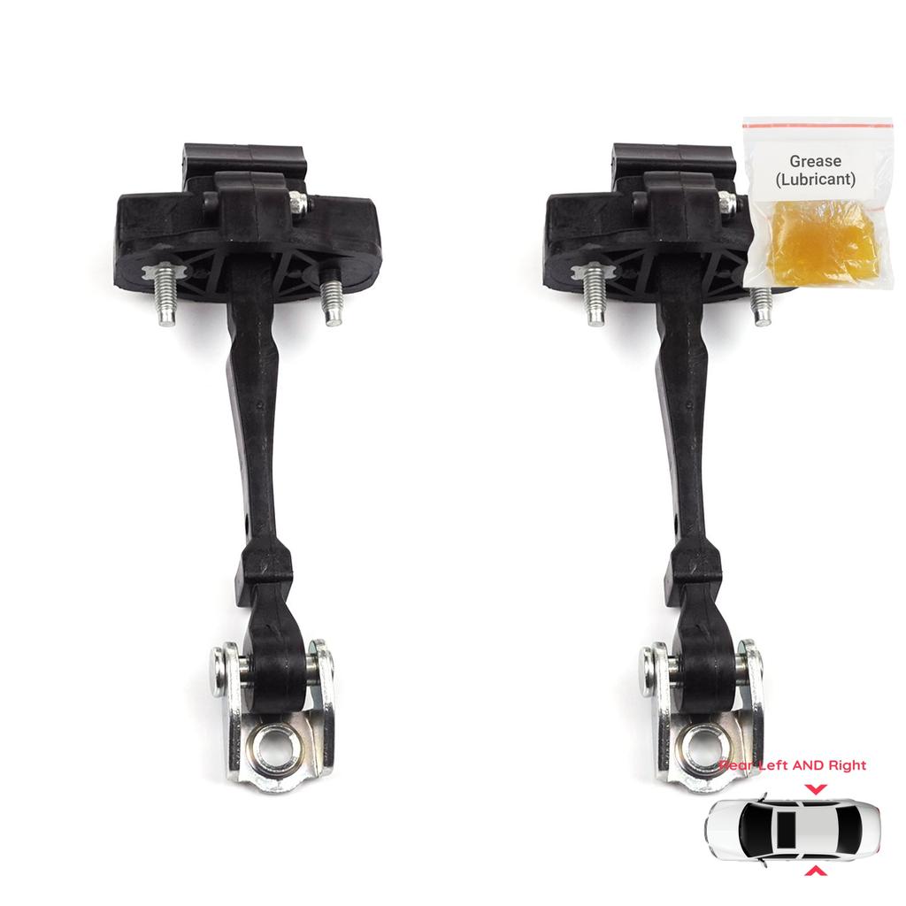 EDP1249-1 2 Pieces Rear Left AND Right Door Catch Hinge Brake Stop Check Strap Limiter for Renault Captur MK1 J87 H5 J5 2013-2019 824305607R