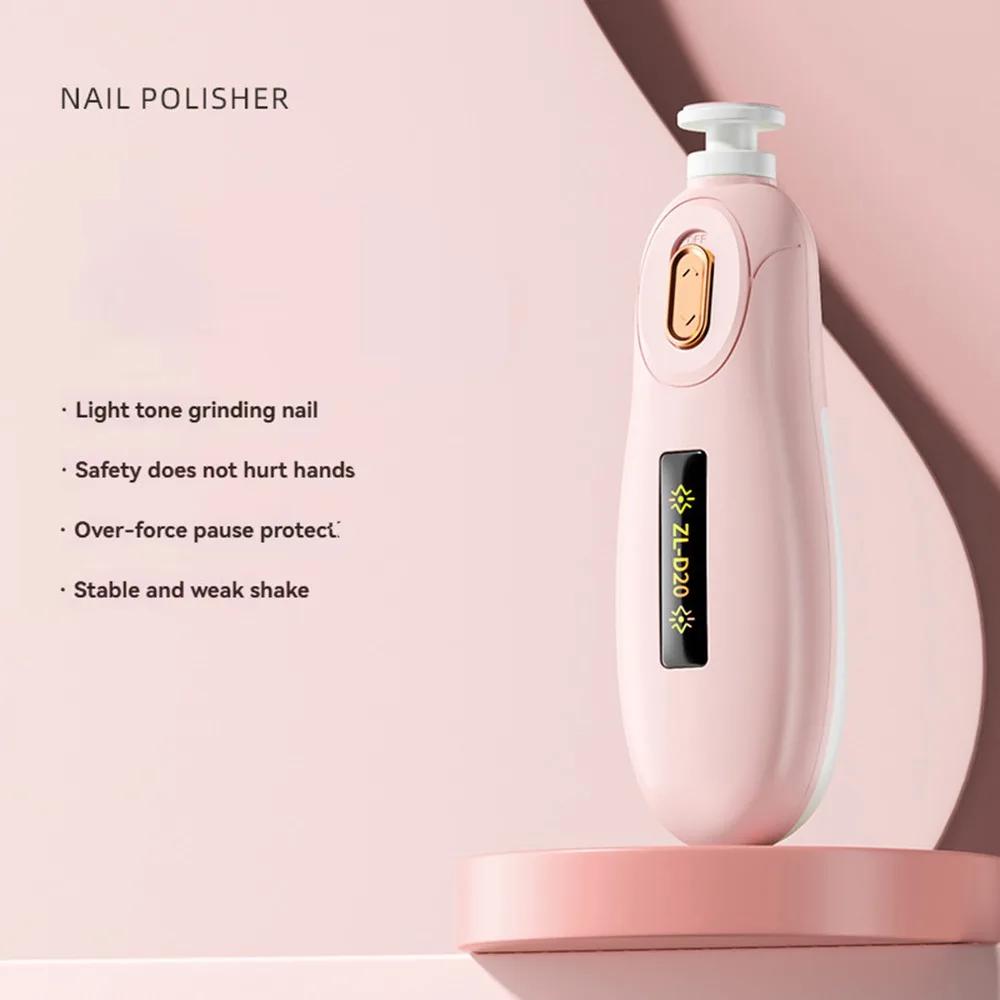 

Electric Baby Nail Trimmer 6 Grinding Heads Safety Baby Nail Grinder Child s Silent Newborn Nail Clippers Manicure Tool Set