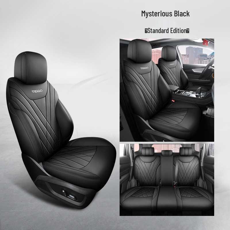 Leather Seat Cushion Cover for Tiggo 8 PLUS/PRO - New Style, Custom Fit