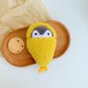 Japanisch Niedlicher Pinguin Taschenanhänger Brot Plüschtier Wurst Puppenanhänger Niedlicher Ei Schlüsselanhänger