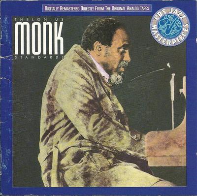 CD THELONIOUS MONK - Standards CBS4656812 CBS 1989 Europe Jazz Used