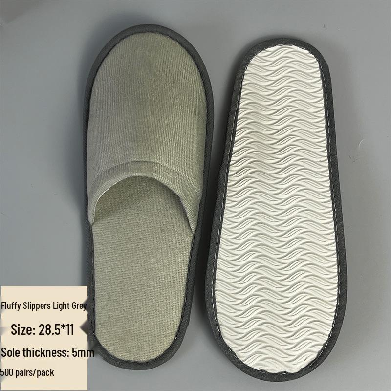 Thickened Non-Slip Disposable Slippers for Hotels and B&Bs