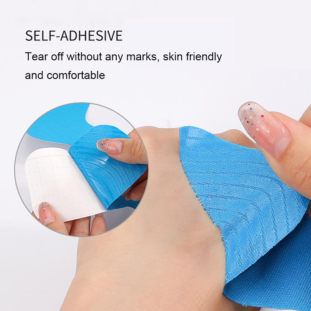 Precut Kinesiology Ankle Tape Brace Support Compression Sleeve Elastic Foot Bandage Protective Wrap Sports Foot Guard Protector