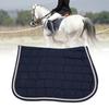 Saddle Pad Soft Breathable All Purpose Double Rope Saddle Pad with Hand Strap and Girth for Horses