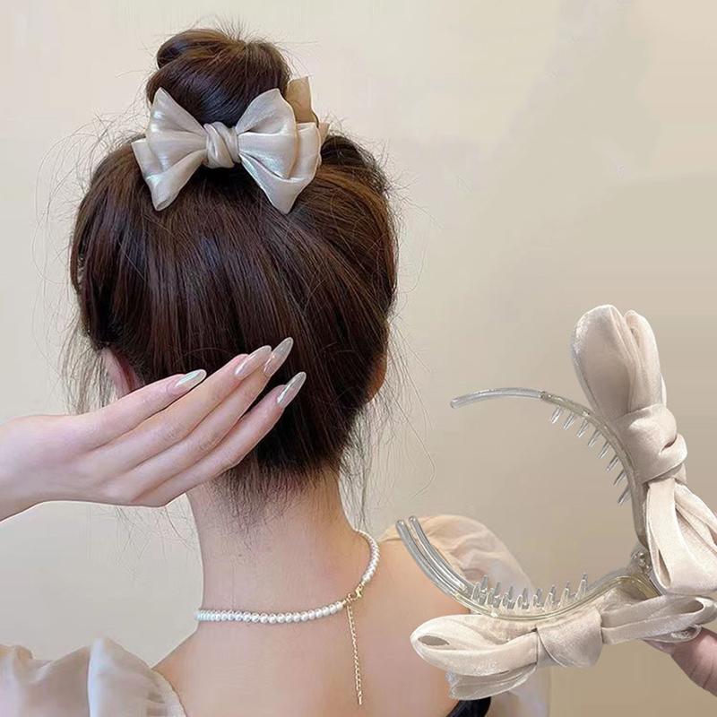 Mini Piccolo Clip a Pinza per Capelli a Farfalla Dolce Rete Clip a Squalo per Chignon Accessori Fermaglio per Capelli Spessi