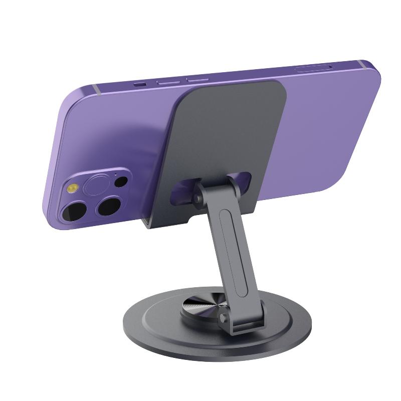 1Pc 360 Degree Rotating Foldable Phone Holder Bracket Portable Mobile Phone Tablet Stand Lazy For Live See A Movie Desk Support