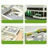 Non-Toxic 1226Pcs World Famous Architecture Villa Savoye Of Paris France Building Blocks Small Particle Assembly Toys Children Gifts Assembly