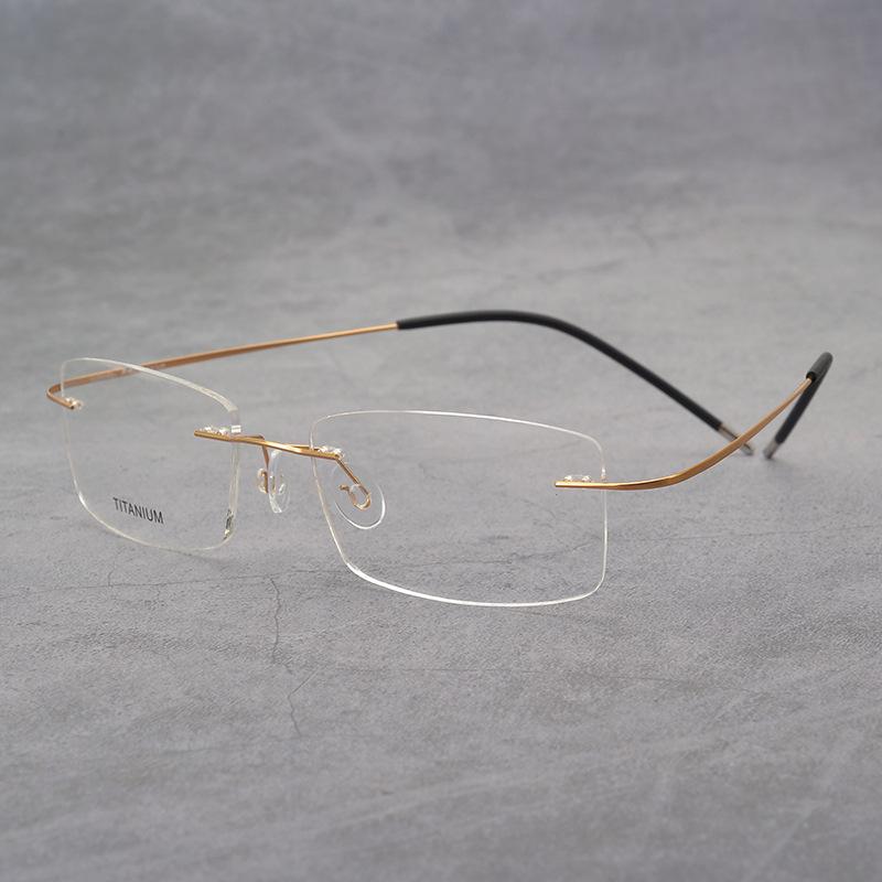 Ultralight  Memory Titanium Rimless Reading Glasses Business Frameless Men&Women Presbyopic Eyeglasses Diopter 0 To +4.0