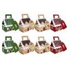 Environmental Friendly Paper Yuletide House Treat Cartons For Holiday Candy Packaging And Chocolate Storage