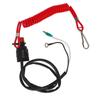 Outboard Engine Kill Switch ABS Waterproof Telescopic 75mm Marine Motor Flameout Switch for T30 T15