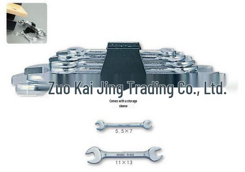 HOZAN W-521 6-Piece Double-Ended Wrench Set - Authentic Japanese Tool by Sakakii See description