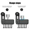 Navigation Car Holder 6-Claw Dashboard Panel Base Phone Bracket For Tesla Model 3 Model Y 4.0-7.2 Inch Mobile Phone Holder